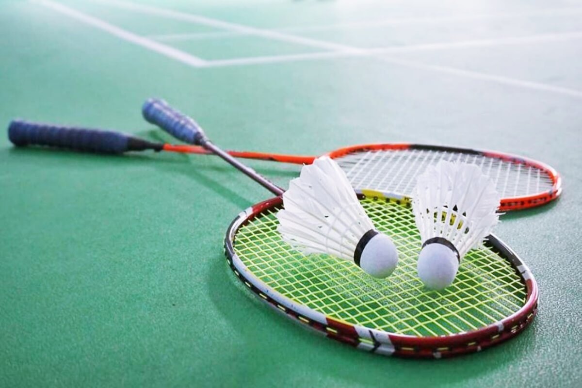 Badminton camp from April 1