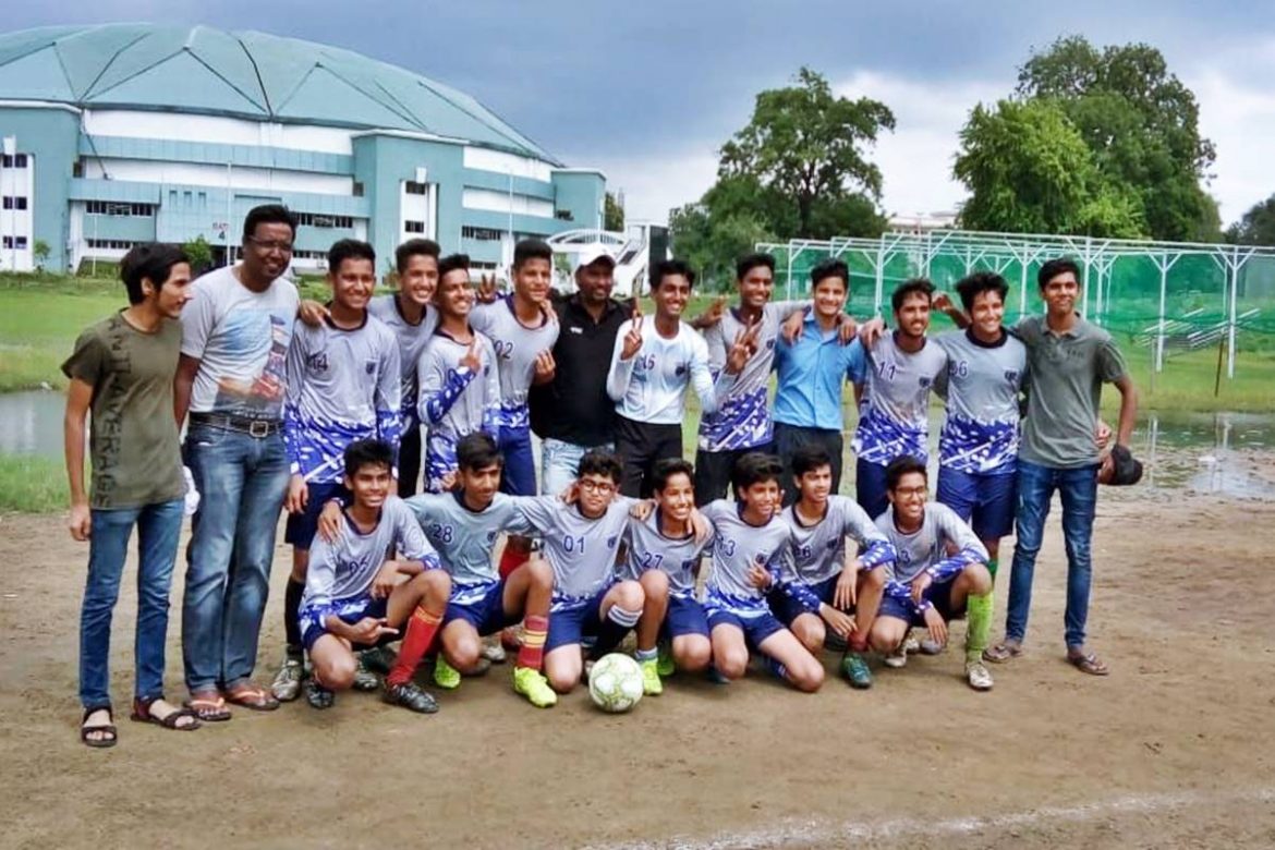 CPS Wardhmannagar emerge U-17 football champion | City News Nagpur