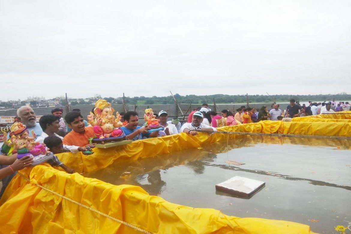 Green Vigil's Commendable Efforts on Saving Futala Lake for Visarjan