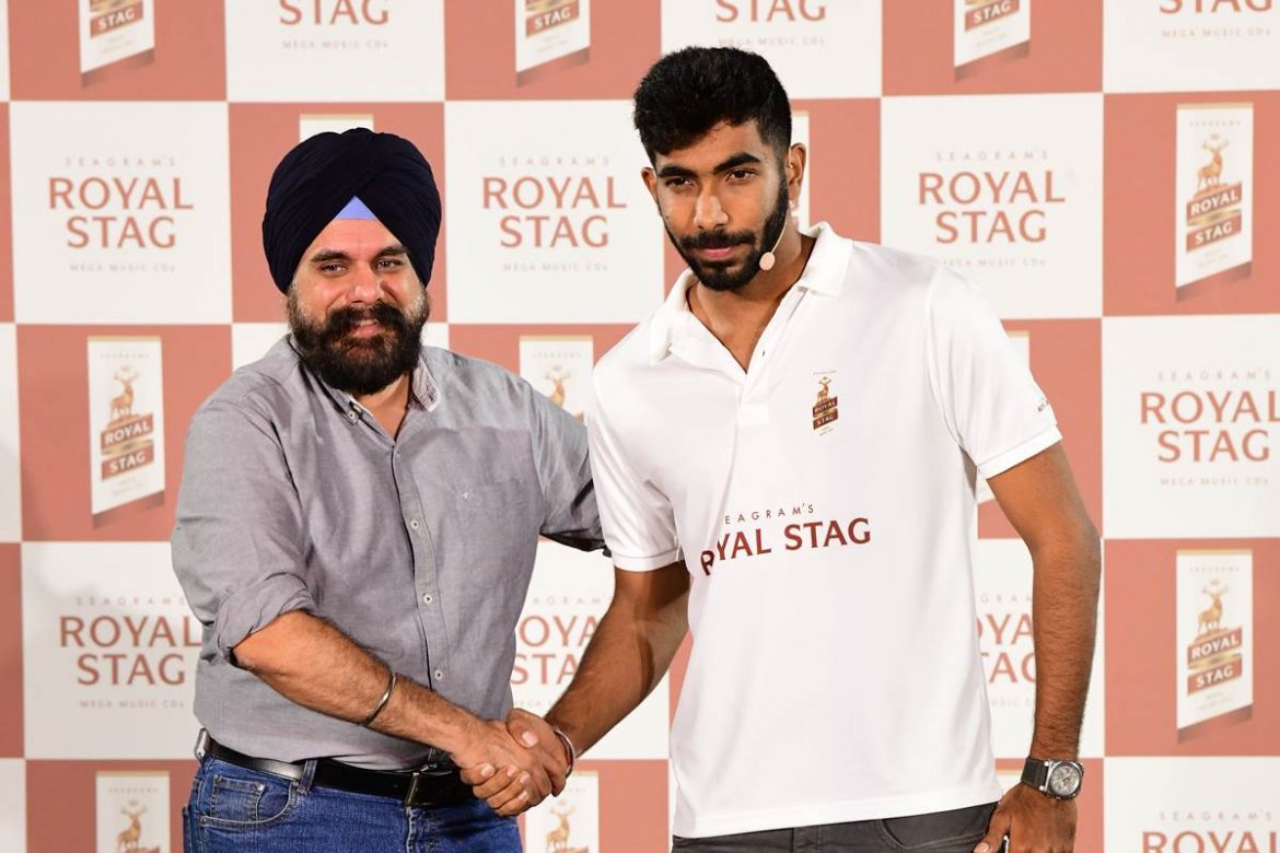 Seagram’s Royal Stag Strengthens Its Dream Team with Jasprit Bumrah