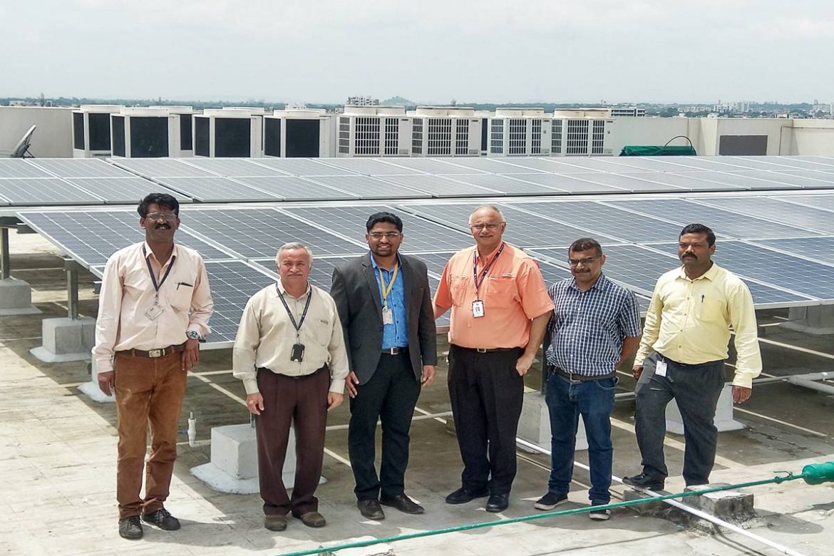 206 Kwp Solar Power Plant Installed at Persistent Systems Limited