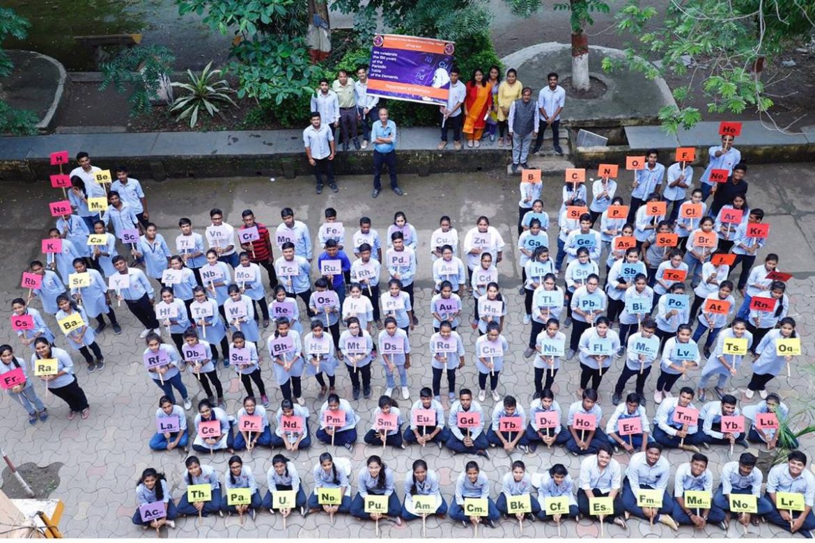 Celebrating 150th Yr of the Periodic Table of the Elements at Dharampeth