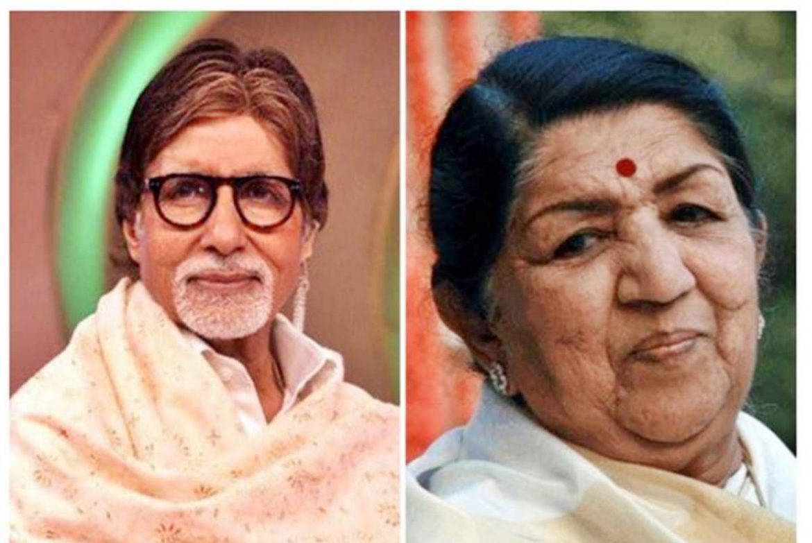 Amitabh Bachchan Showers Birthday Wishes on Lata Mangeshkar