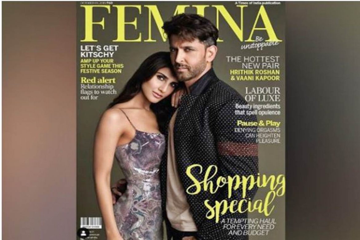 Hrithik Roshan, Vaani Kapoor pose in style for Femina | Nagpur News