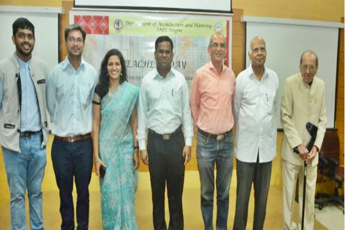 Felicitation of Senior Faculty members and 7- Generation of Teachers VNIT