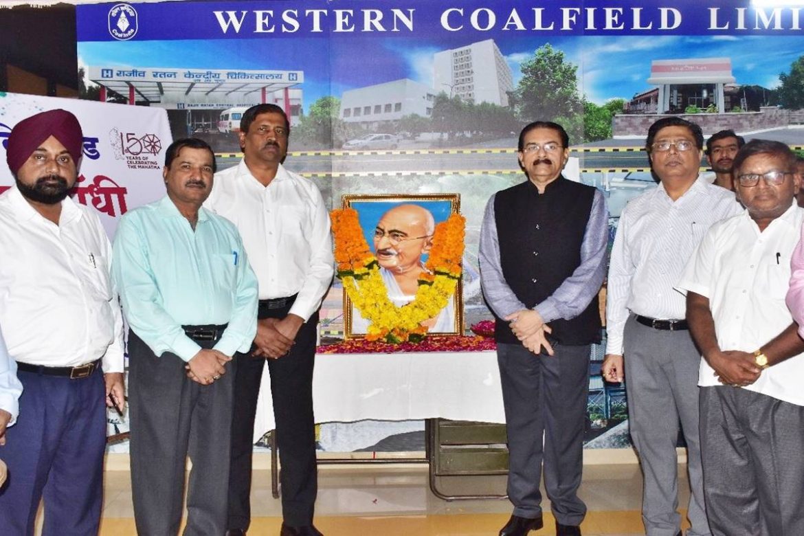 WCL, NMC Commemorate Gandhi Jayanti with Fervour | Nagpur News