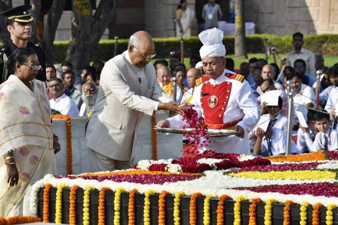 President to Pay Homage to Mahatma Gandhi's 150th Birth Anniversary