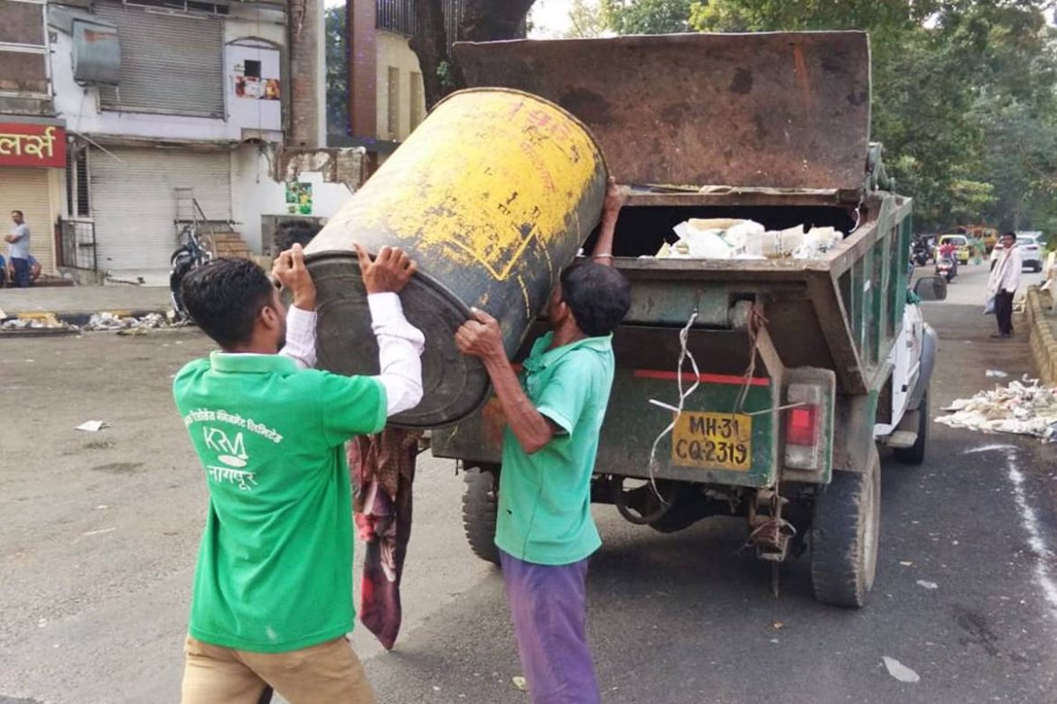 450 Tonnes of Waste Collected from Deekshabhoomi Premises in 3 Days
