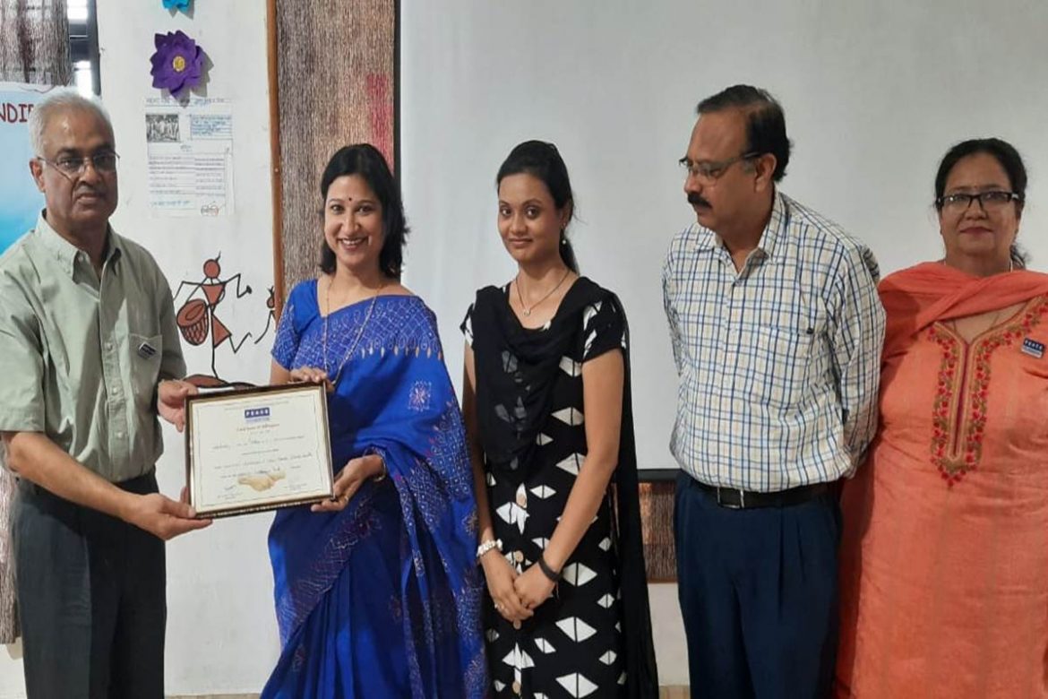 Peace Installation at Channawar’s E Vidya Mandir | Nagpur City News