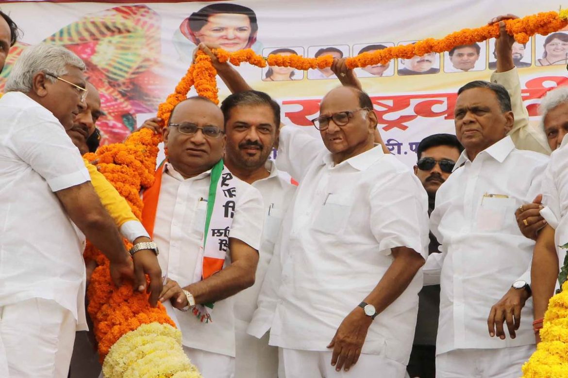 Sharad Pawar Calls to Throw Out BJP Led Government | Nagpur News