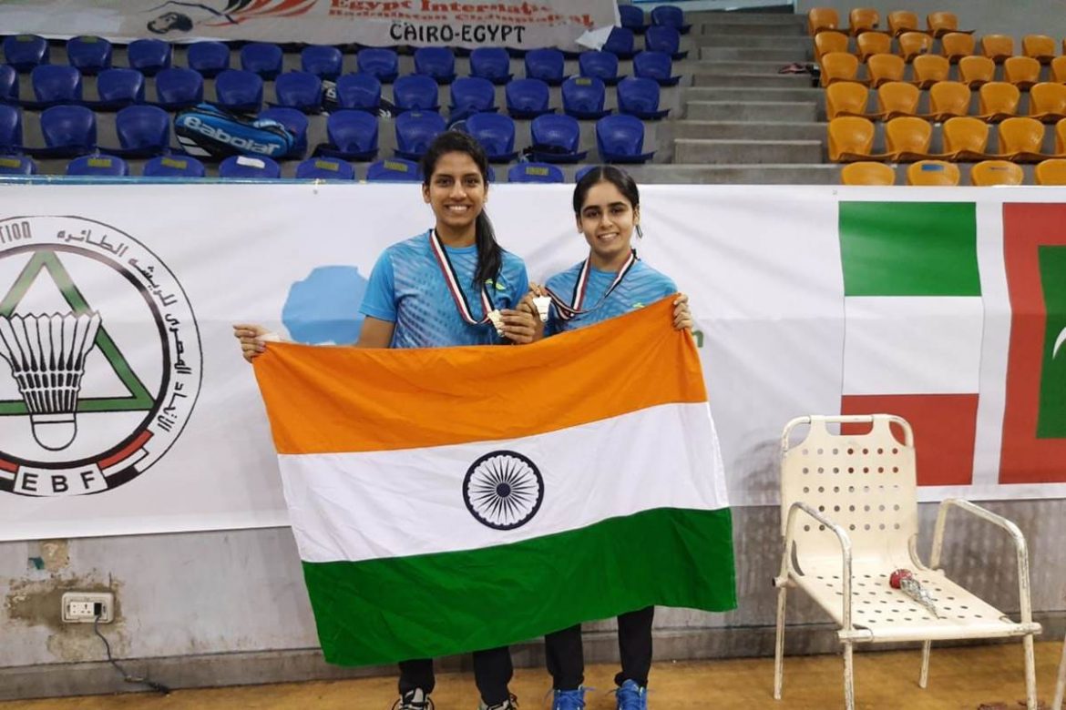 Ritika & Simran win women’s doubles title, Egypt International 2019