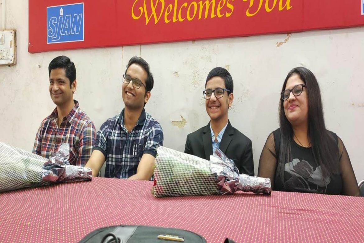 SJAN honours young GM Sadhwani | Nagpur Sports News | Nagpur News
