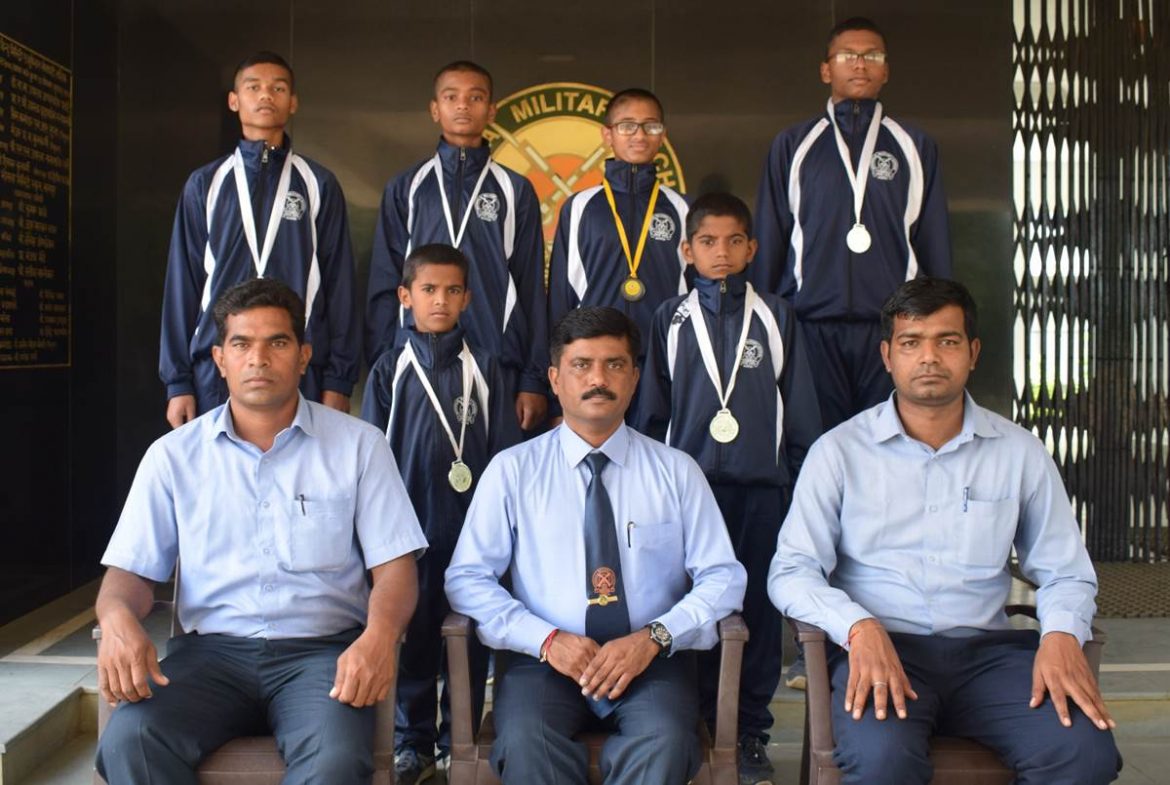 Bhonsala Military School shined in district level taekwondo competition