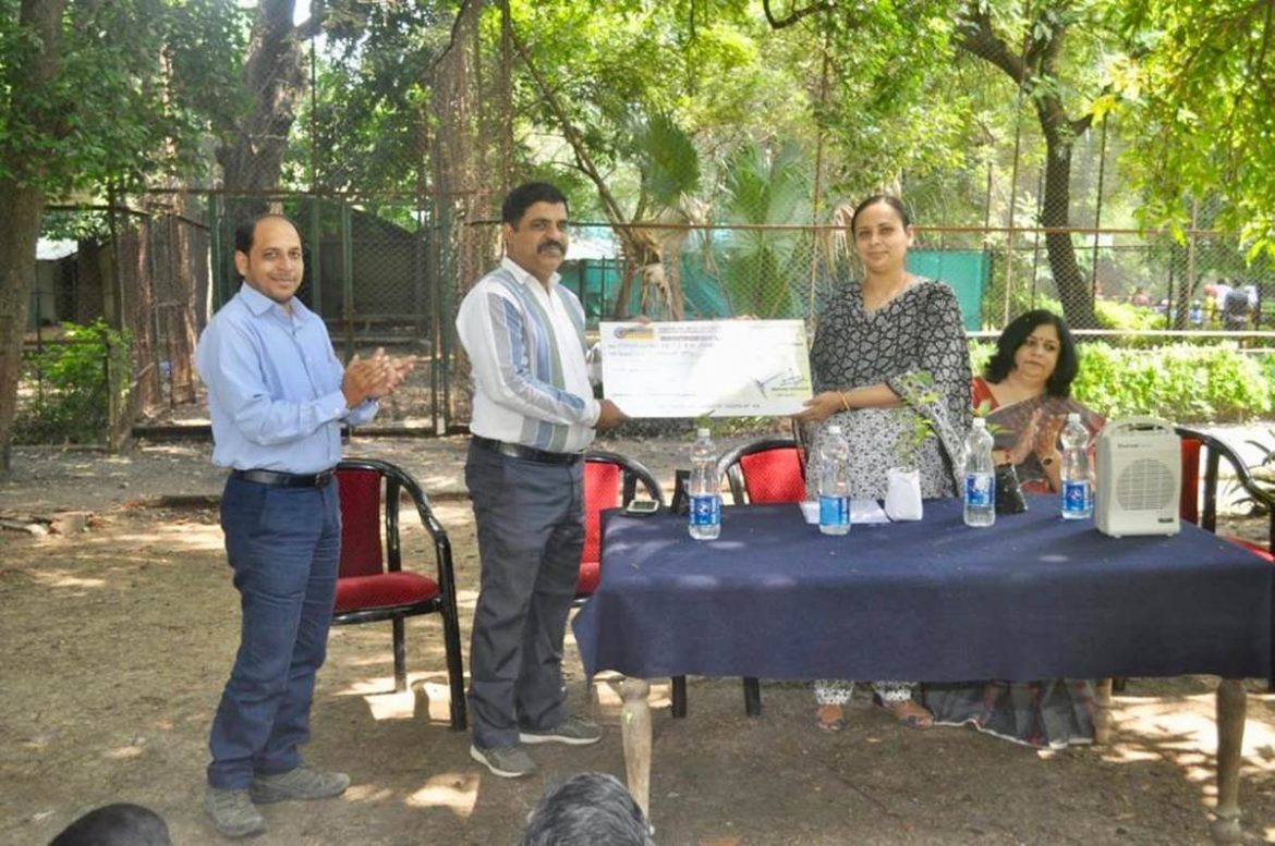 Narayana Vidyalaya Adopts a Nilgai of Maharajbagh Zoo | Nagpur News