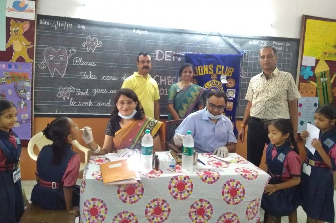 IDA, Lions Club of Nagpur organises a mega dental check up camp