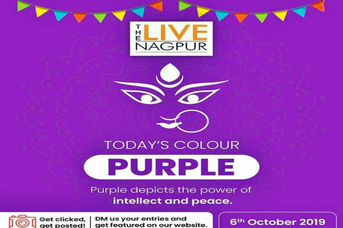 Celebrate Purple color of Navratri with The Live Nagpur | Nagpur News