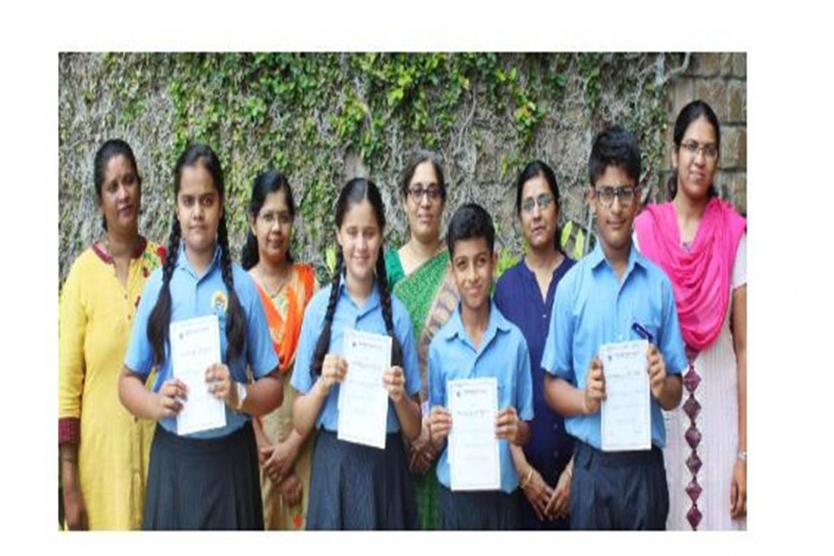 Centre Point School Wardhaman nagar win the Trophy at Cenfest 2019