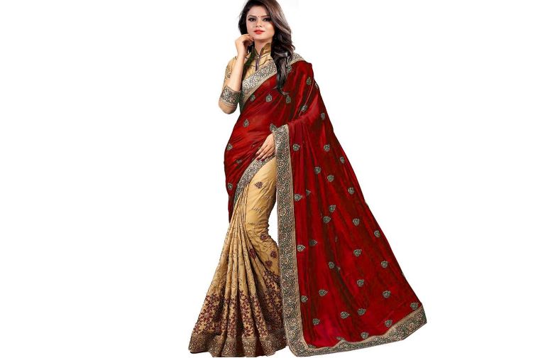 Durga puja new outlet saree 2019