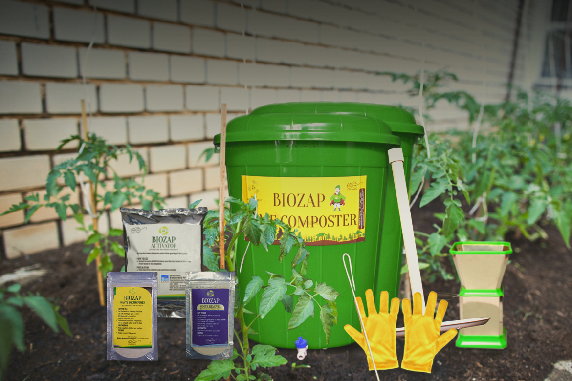 biozap composter kit - live nagpur