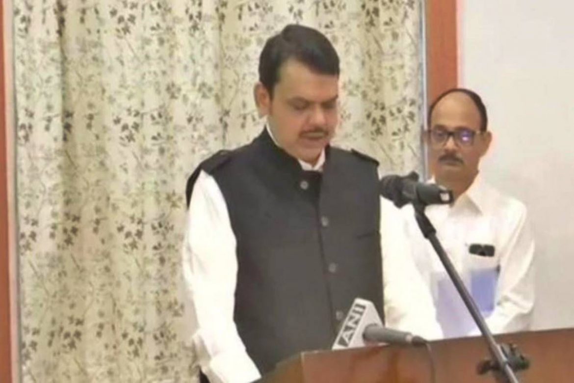 Maha Twist: Devendra Fadnavis Takes Oath As CM, Ajit Pawar Becomes ...