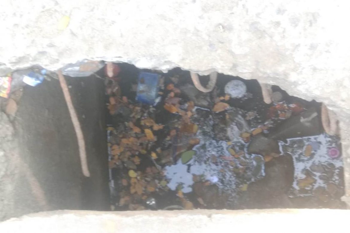 Pratap Nagar Sewage Line Choked Due to Heavy Disposal of Waste