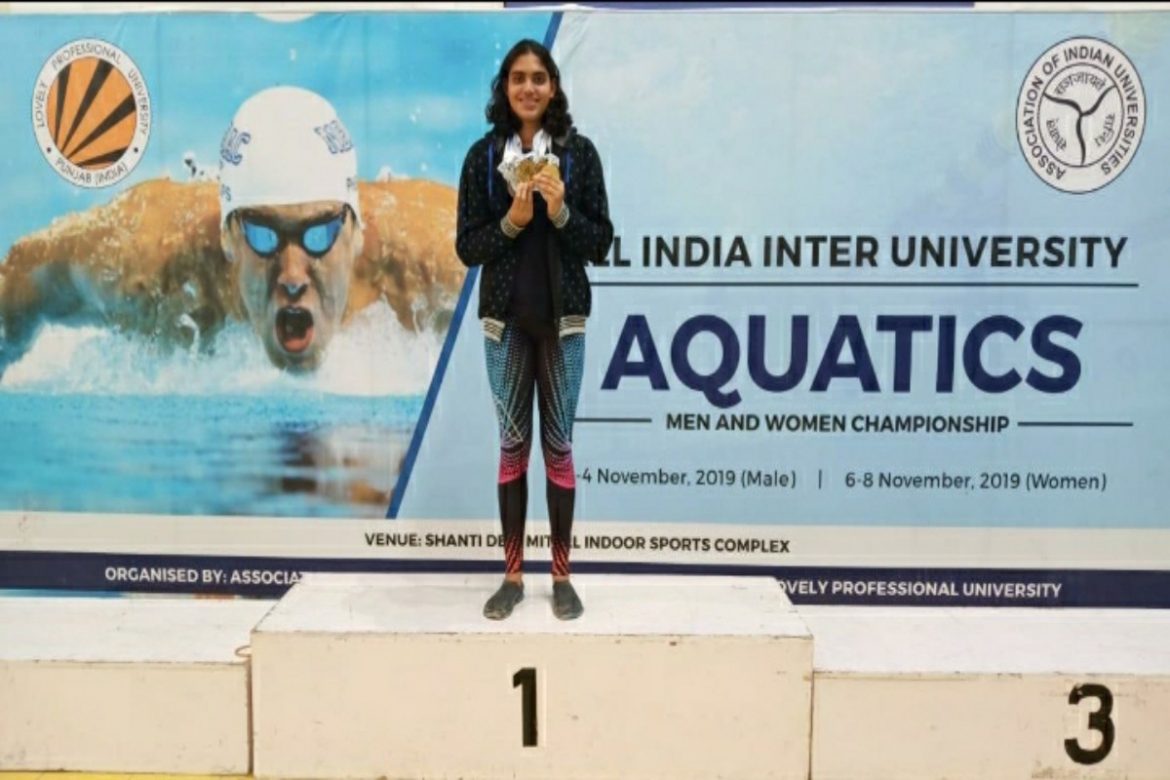 Rutuja shines in World University Games swimming trials The Live Nagpur