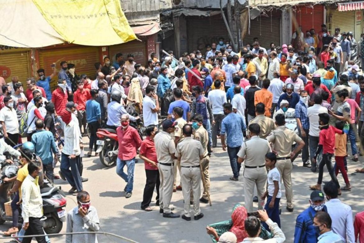 traders protest