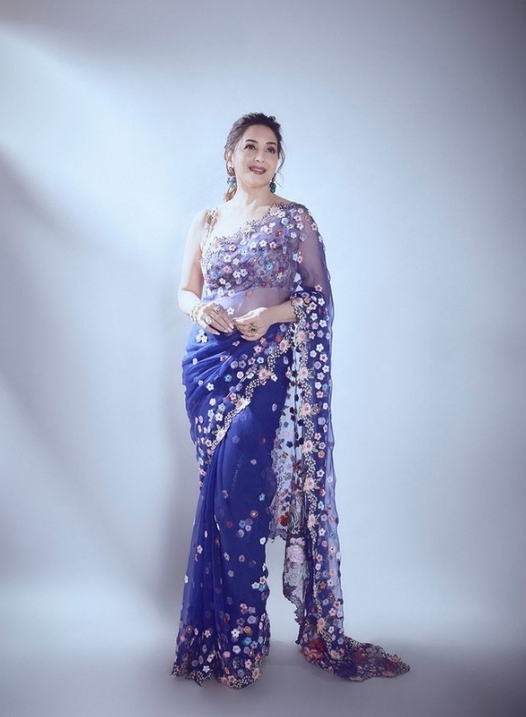 Madhuri Dixit's 5 glamorous saree looks