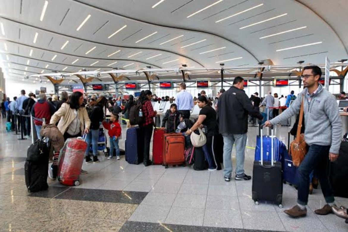 Heavy Surge Of Passengers At Airports As COVID Cases Drops The Live