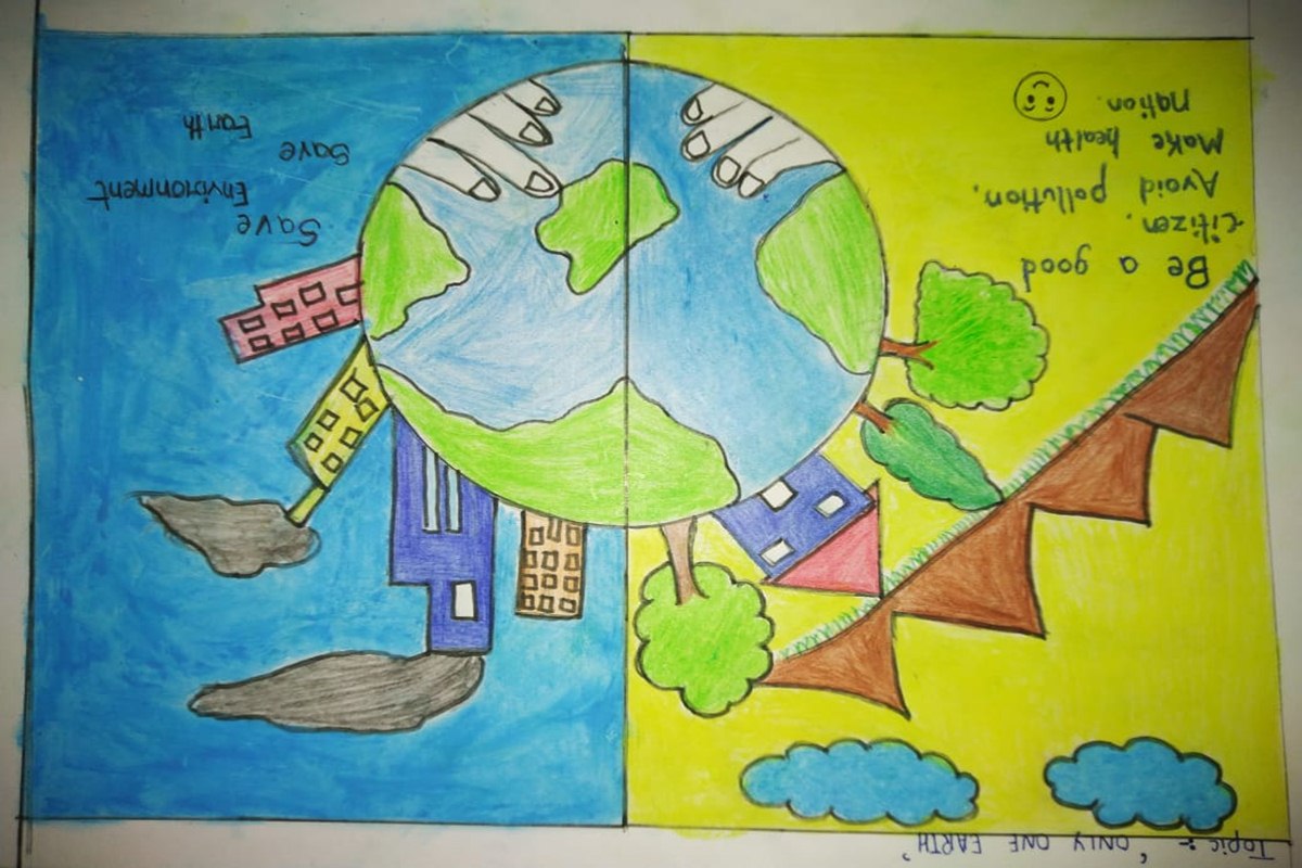 10 best paintings on Save environment| save earth| Save biodiversity for drawing  competition🌍. - YouTube