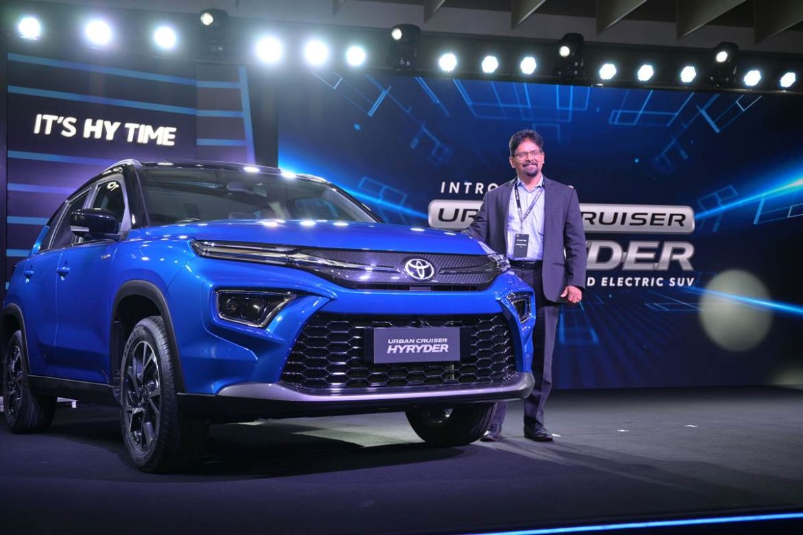 Toyota Kirloskar Motor showcased its new B-SUV â€˜The Urban Cruiser ...