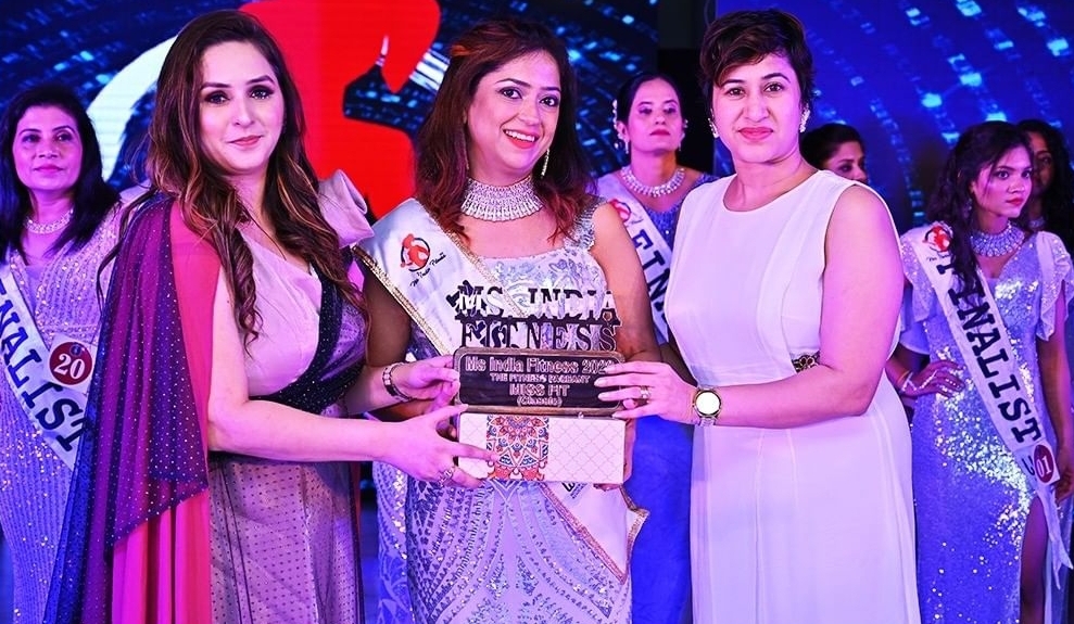 City's Anjali Thadani wins 'Miss Fit' crown - The Live Nagpur