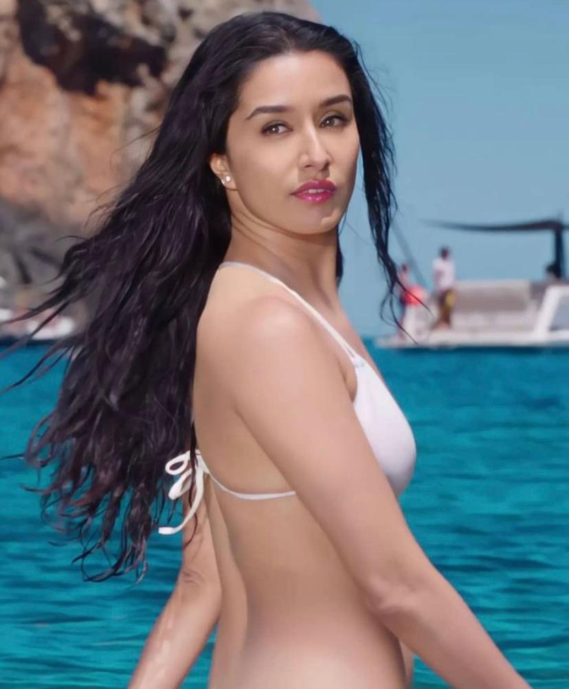 828px x 1002px - Shraddha Kapoor slays in a white bikini in the song 'Tere Pyaar Mein' - The  Live Nagpur