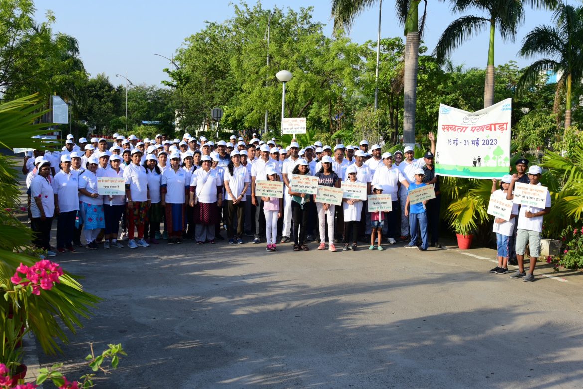 NTPC Mouda Begins Swachhata Pakhwada with Enthusiasm - The Live Nagpur