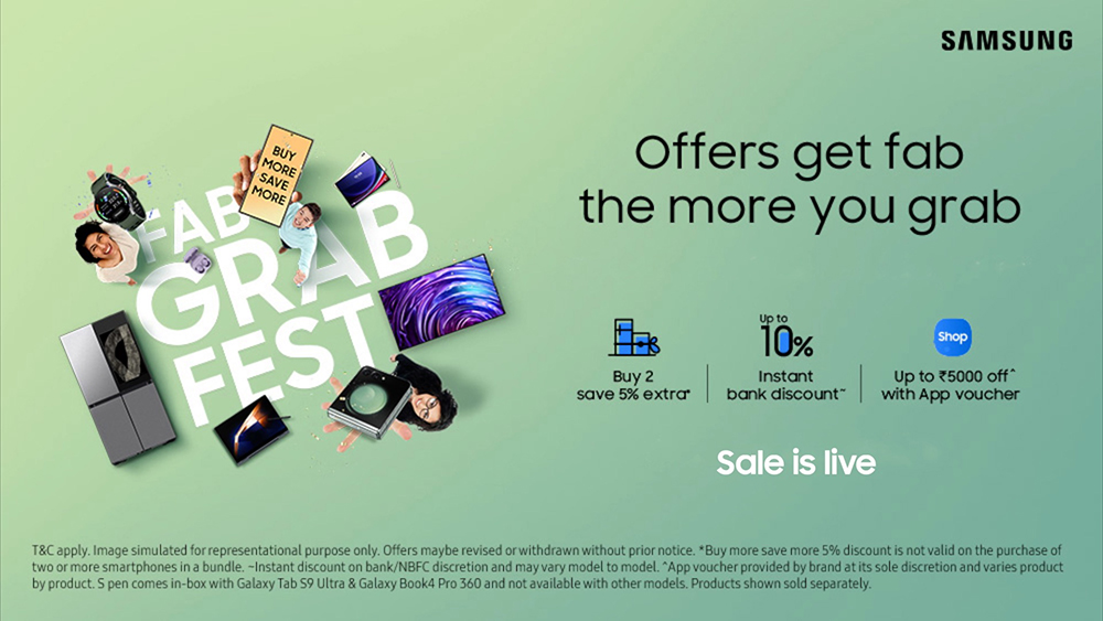 Samsung’s 'Fab Grab Fest' is back with Unbeatable Offers The Live Nagpur