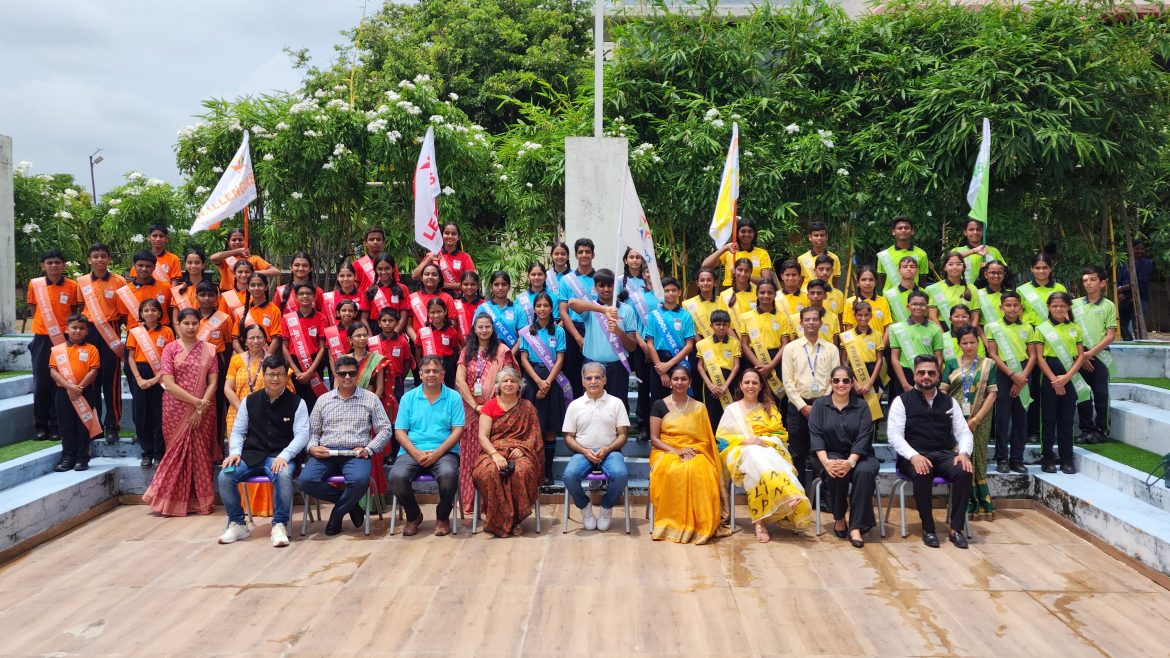 Investiture Ceremony at The Achievers School - The Live Nagpur